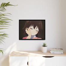 Load image into Gallery viewer, Anime ERASED Canvas Framed Art Print
