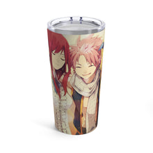 Load image into Gallery viewer, Fairy Tail Natsu Dragneel, Erza Scarlet, Gray Fullbuster, Lucy Heartfilia Tumbler 20oz
