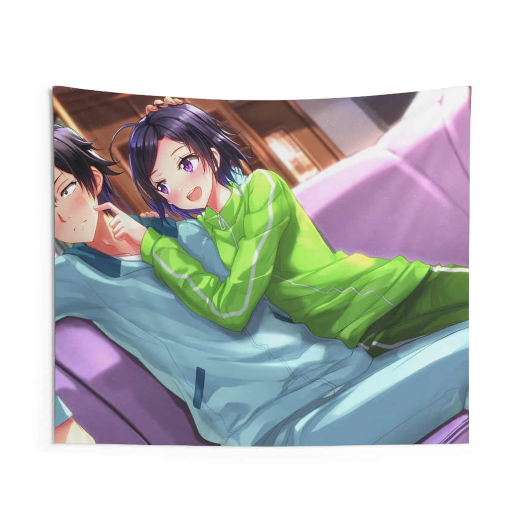 My Teen Romantic Comedy SNAFU Hachiman Hikigaya, Komachi Hikigaya Indoor Wall Tapestry
