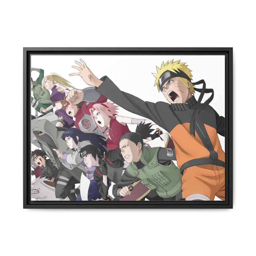 Anime Naruto Canvas Framed Art Print