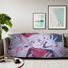 Load image into Gallery viewer, Chitoge Kirisaki Sherpa Blanket
