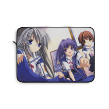 Load image into Gallery viewer, Clannad Nagisa Furukawa, Tomoyo Sakagami, Kyou Fujibayashi Laptop Sleeve
