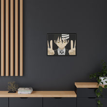Load image into Gallery viewer, Soul Eater Death The Kid Canvas Framed Art Print
