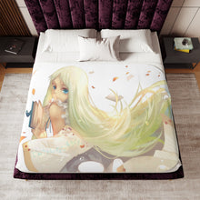 Load image into Gallery viewer, Anohana Sherpa Blanket
