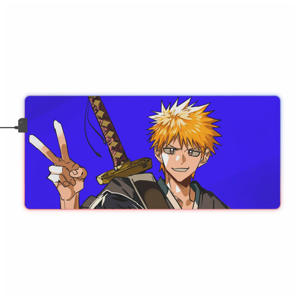Anime Bleach RGB LED Mouse Pad (Desk Mat)