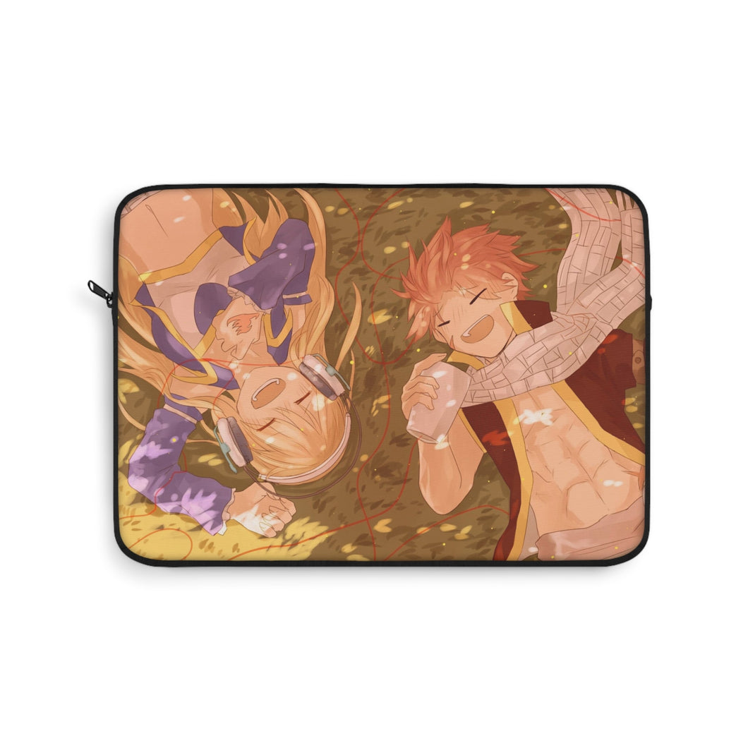 Fairy Tail Natsu Dragneel, Lucy Heartfilia Laptop Sleeve
