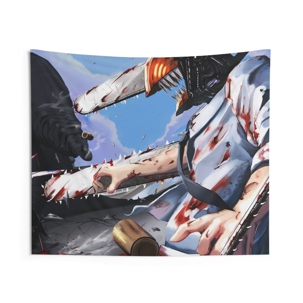 Anime Chainsaw Man Indoor Wall Tapestry