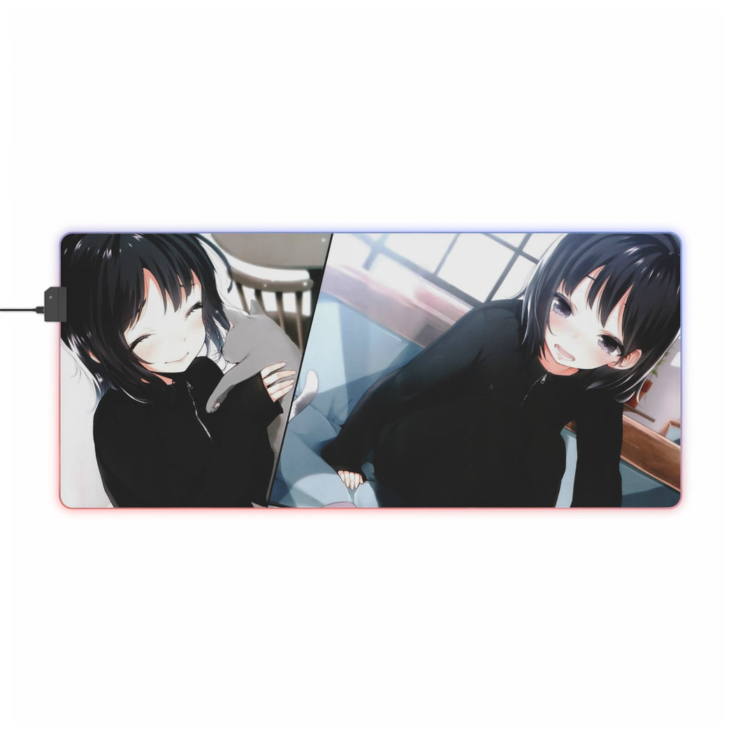 Boku Wa Tomodachi Ga Sukunai Yozora Mikazuki RGB LED Mouse Pad (Desk Mat)