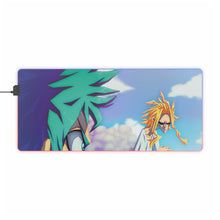 Load image into Gallery viewer, My Hero Academia Izuku Midoriya, All Might RGB LED Mouse Pad (Desk Mat)
