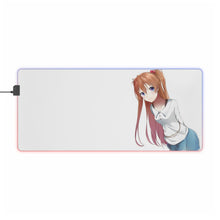 Load image into Gallery viewer, Anime Neon Genesis Evangelion RGB LED Mouse Pad (Desk Mat)
