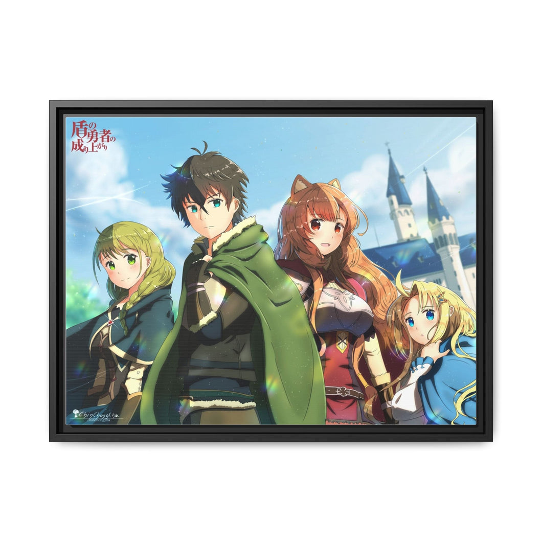 The Rising of the Shield Hero Canvas Framed Art Print