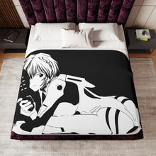 Load image into Gallery viewer, Anime Neon Genesis Evangelion Sherpa Blanket
