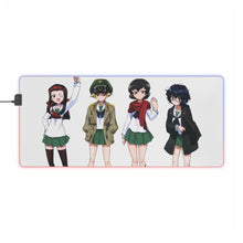 Load image into Gallery viewer, Girls und Panzer RGB LED Mouse Pad (Desk Mat)
