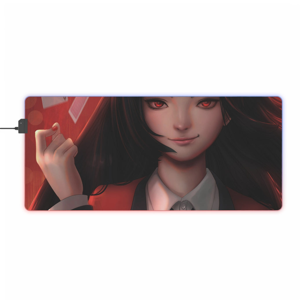 Kakegurui Yumeko Jabami RGB LED Mouse Pad (Desk Mat)