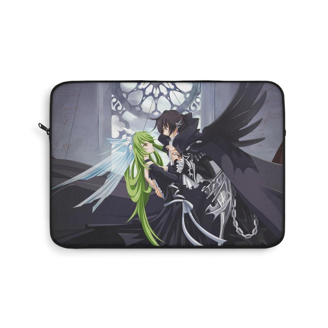 Lelouch and C.C. (Code Geass) Laptop Sleeve