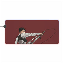 Load image into Gallery viewer, Anime Attack On Titan RGB LED Mouse Pad (Desk Mat)
