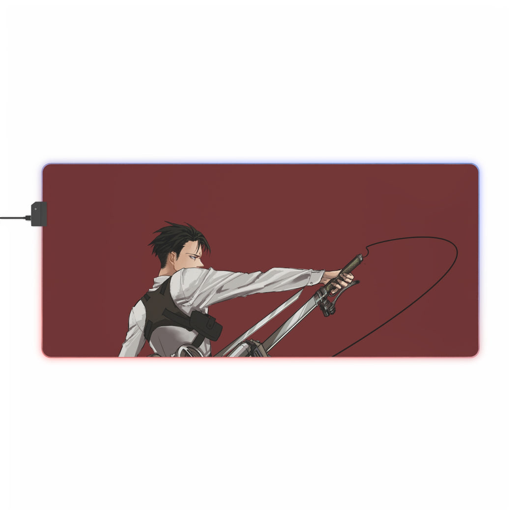 Anime Attack On Titan RGB LED Mouse Pad (Desk Mat)
