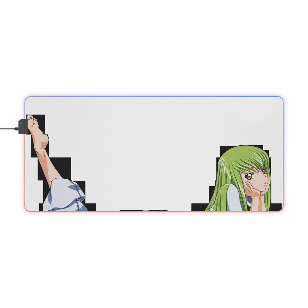 C.C. (Code Geass) RGB LED Mouse Pad (Desk Mat)