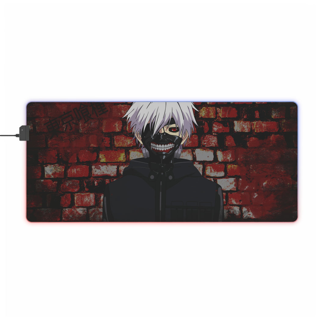 Tokyo Ghoul Ken Kaneki RGB LED Mouse Pad (Desk Mat)