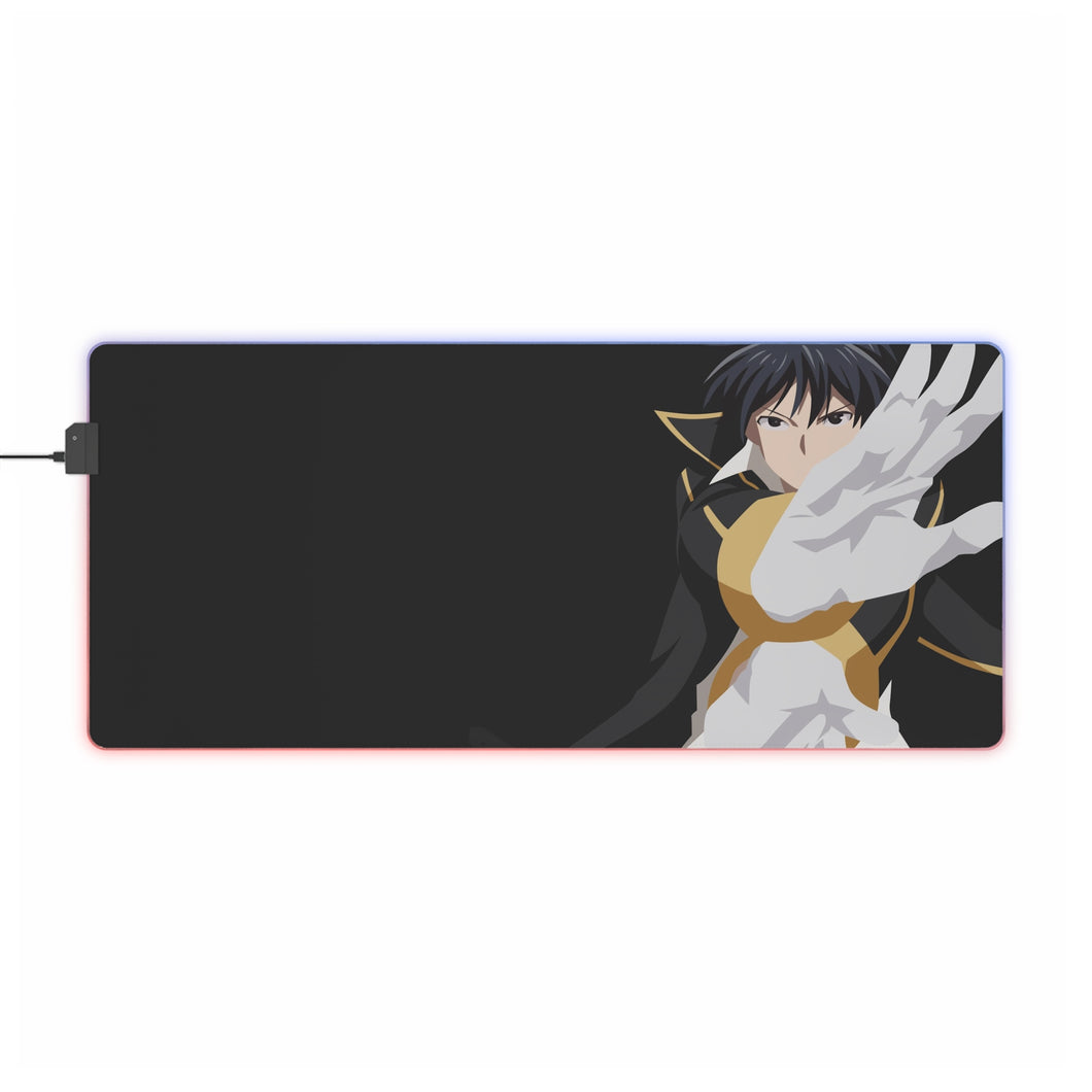 Rokudenashi Majutsu Koushi To Akashic Records Glenn Radars RGB LED Mouse Pad (Desk Mat)
