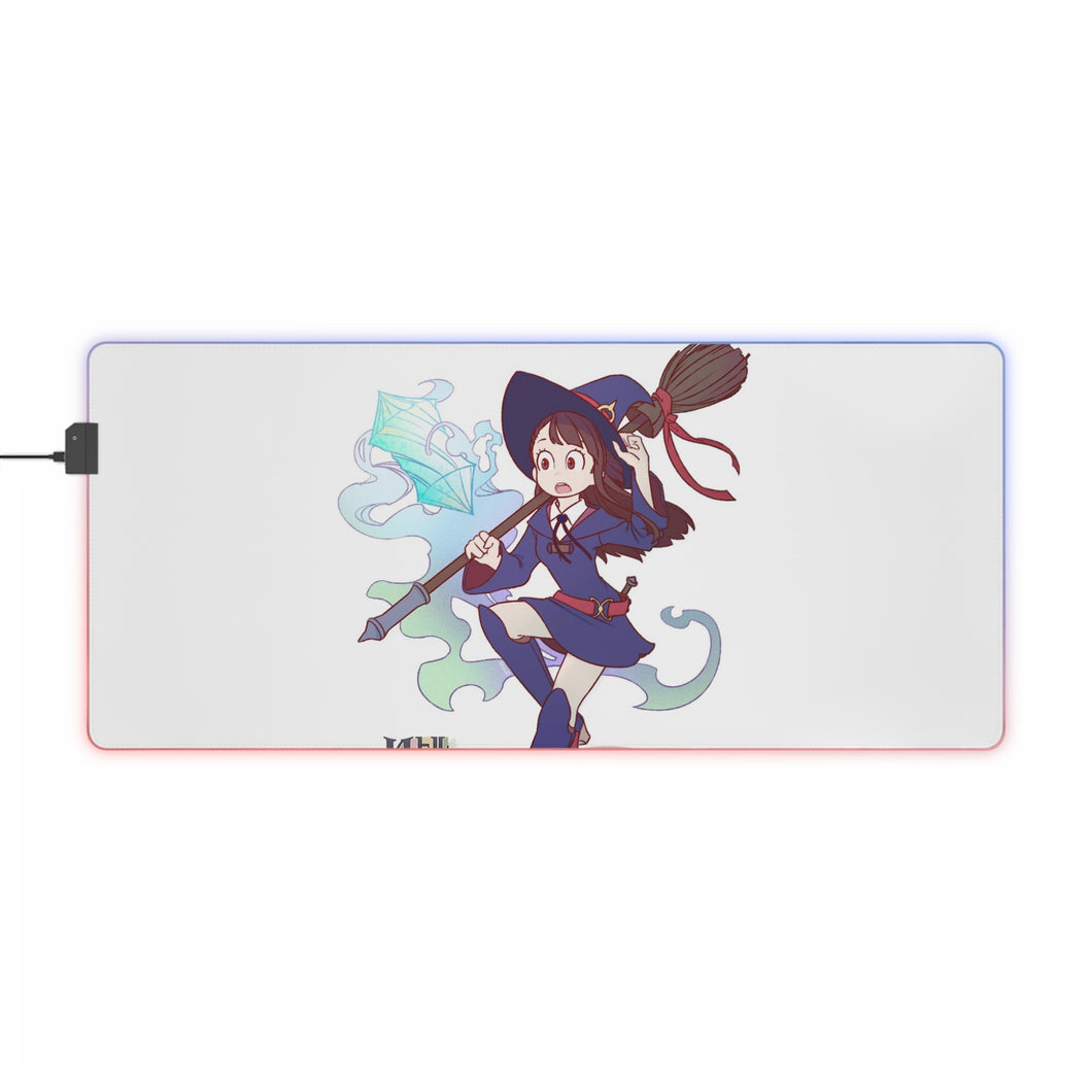 Little Witch Academia Atsuko Kagari, Computer Keyboard Pad RGB LED Mouse Pad (Desk Mat)