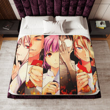 Load image into Gallery viewer, Anime Food Wars: Shokugeki no Soma Sherpa Blanket
