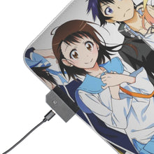 Load image into Gallery viewer, Nisekoi Chitoge Kirisaki, Kosaki Onodera, Seishirou Tsugumi, Marika Tachibana RGB LED Mouse Pad (Desk Mat)
