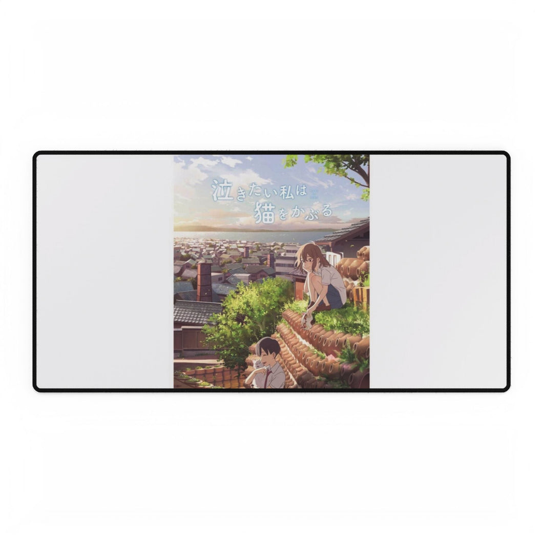 A Whisker Away Mouse Pad (Desk Mat)