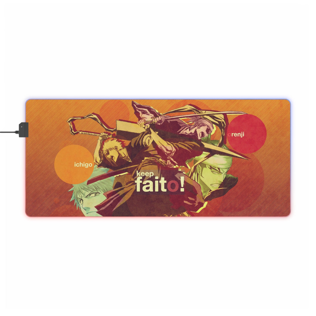 Anime Bleach RGB LED Mouse Pad (Desk Mat)