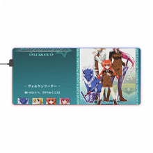 Load image into Gallery viewer, Magical Girl Lyrical Nanoha RGB LED Mouse Pad (Desk Mat)
