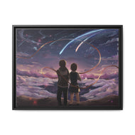 Your Name. Canvas Framed Art Print