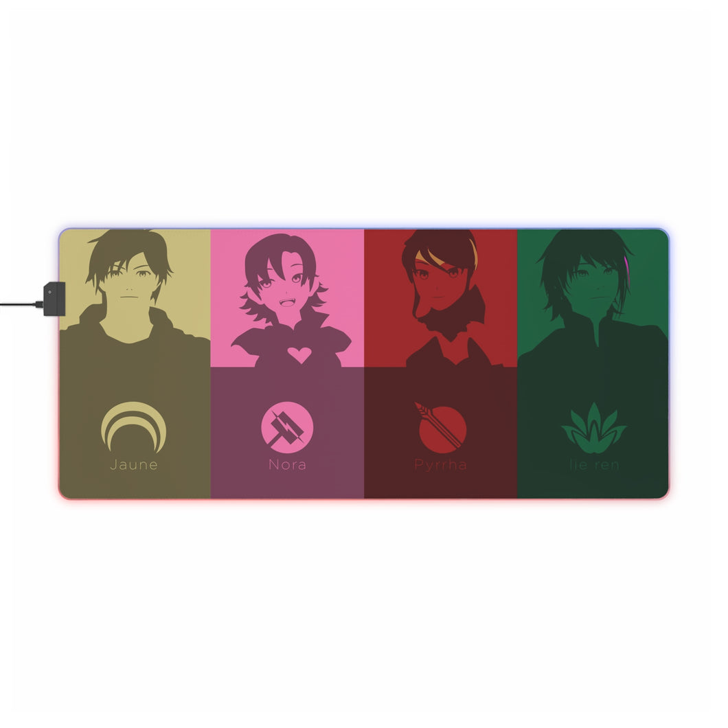 Anime RWBY RGB LED Mouse Pad (Desk Mat)
