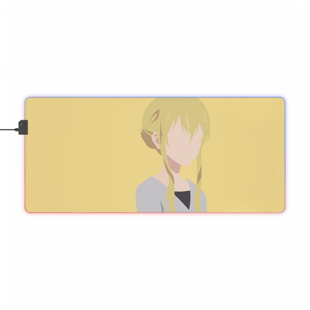 Yuzu Aihara RGB LED Mouse Pad (Desk Mat)