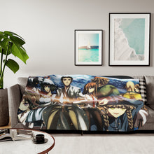 Load image into Gallery viewer, Lab Members-World line Sherpa Blanket
