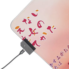 Load image into Gallery viewer, Saekano: How To Raise A Boring Girlfriend RGB LED Mouse Pad (Desk Mat)
