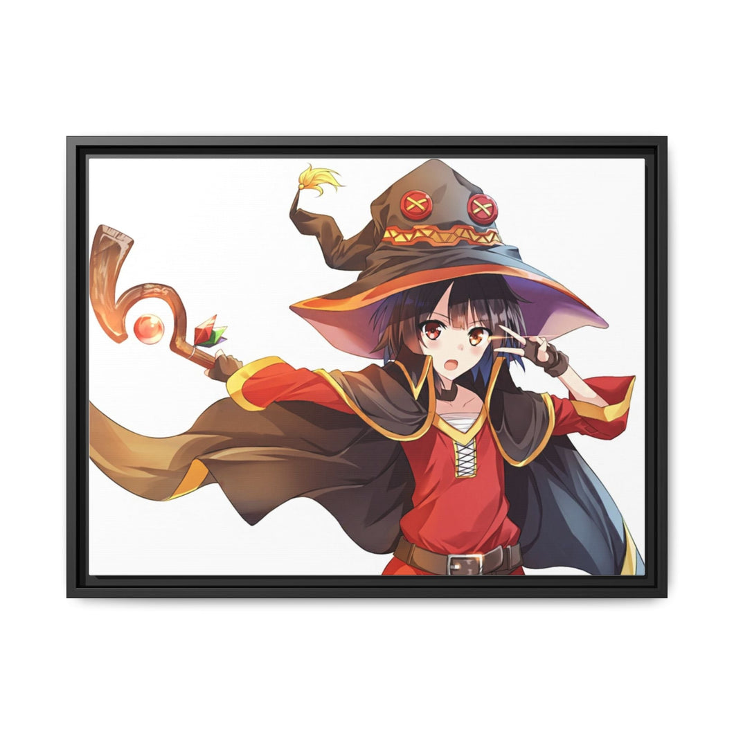 Megumin Canvas Framed Art Print