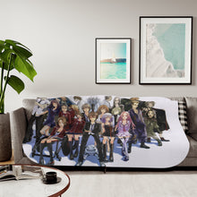 Load image into Gallery viewer, Anime Guilty Crown Sherpa Blanket
