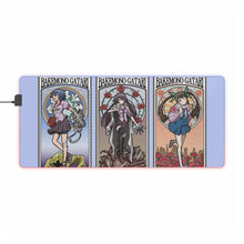 Load image into Gallery viewer, Monogatari (Series) RGB LED Mouse Pad (Desk Mat)
