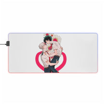 Load image into Gallery viewer, My Hero Academia Izuku Midoriya RGB LED Mouse Pad (Desk Mat)
