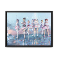 Love Live! Canvas Framed Art Print