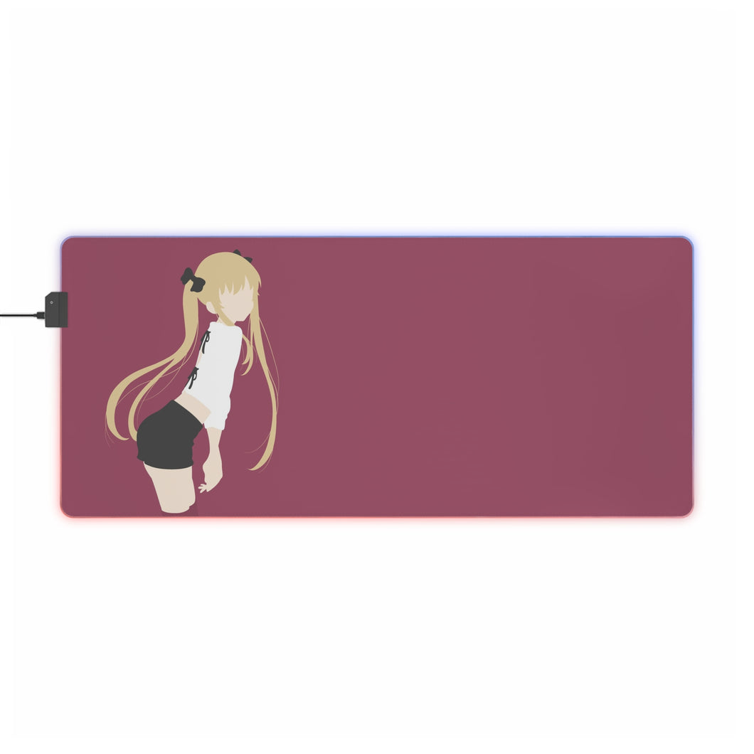 Saekano: How To Raise A Boring Girlfriend RGB LED Mouse Pad (Desk Mat)