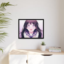 Load image into Gallery viewer, Eru Chitanda Glowing eyes Canvas Framed Art Print
