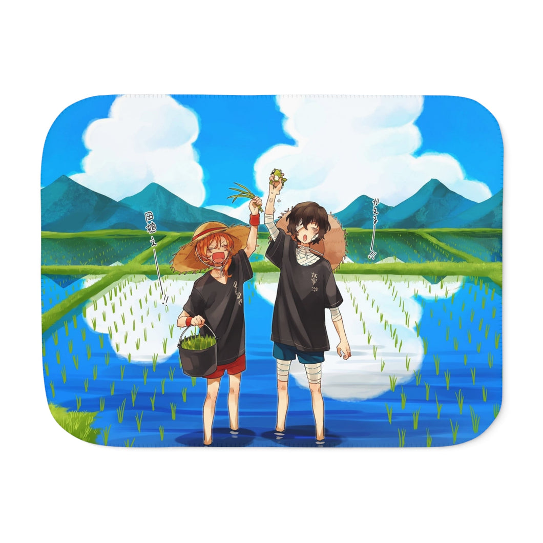 Anime Bungou Stray Dogs Sherpa Blanket