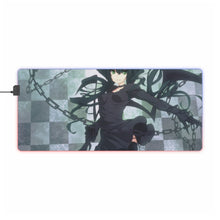 Load image into Gallery viewer, Black Rock Shooter RGB LED Mouse Pad (Desk Mat)
