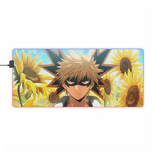 Load image into Gallery viewer, Katsuki Bakugou RGB LED Mouse Pad (Desk Mat)
