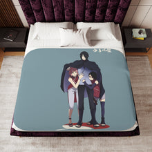 Load image into Gallery viewer, Anime Boruto Sherpa Blanket
