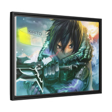 Load image into Gallery viewer, Kirito Canvas Framed Art Print
