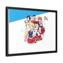 Load image into Gallery viewer, Nisekoi Chitoge Kirisaki, Kosaki Onodera, Seishirou Tsugumi, Marika Tachibana, Shuu Maiko Canvas Framed Art Print

