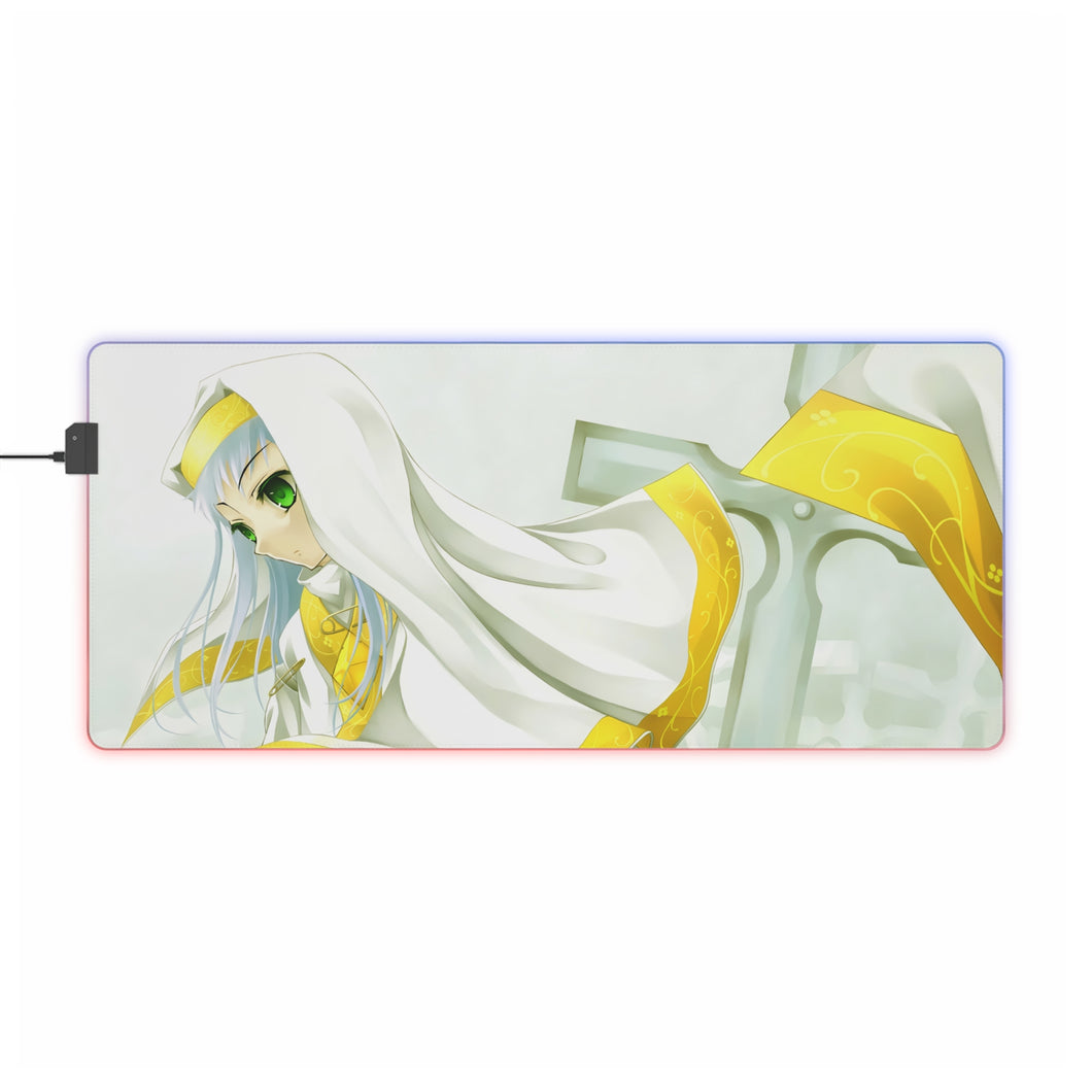 A Certain Magical Index Index Librorum Prohibitorum RGB LED Mouse Pad (Desk Mat)