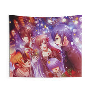 Glass Heart Princess Indoor Wall Tapestry